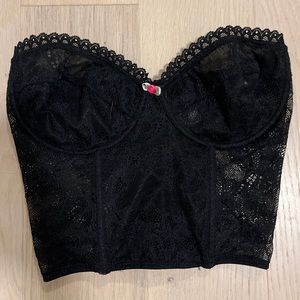 Rouje Paco Bustier (S) Black Lace